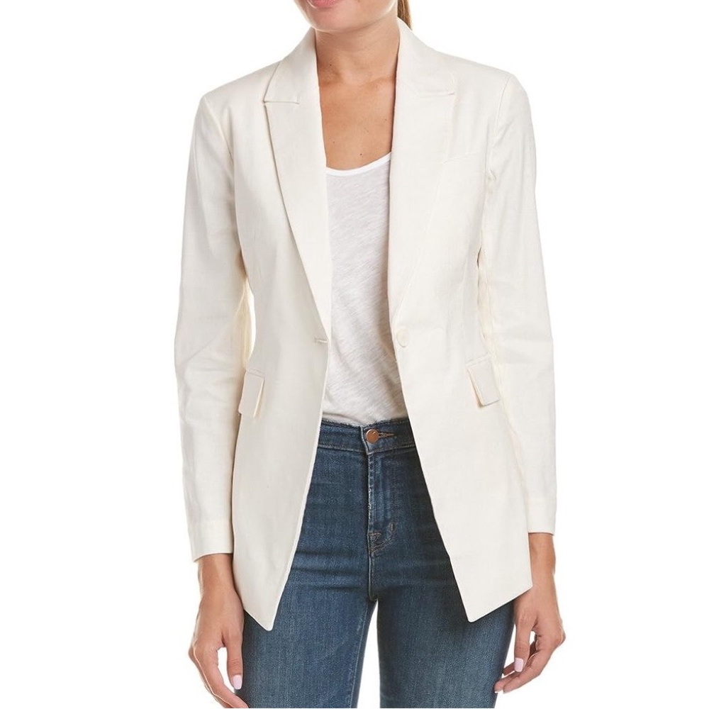 Theory | Etiennette New Stretch Linen Blazer Size 2
